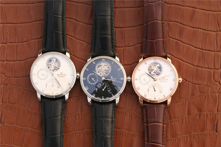 宝珀经典系列6900-3430-55B真陀飞轮男士升级版精仿手表