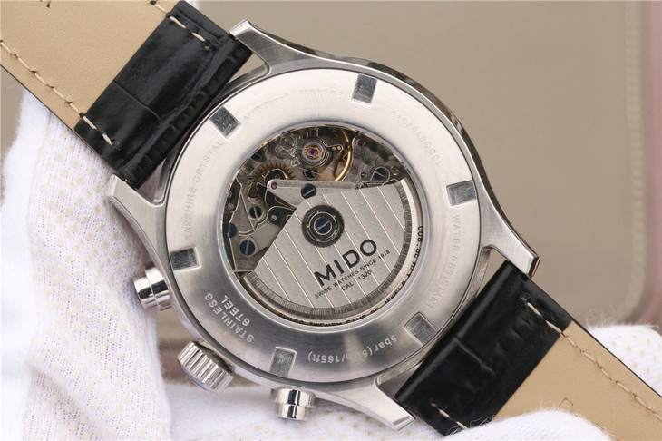 美度（Mido）指挥官M016.414多功能计时自动机械一比一精仿手表