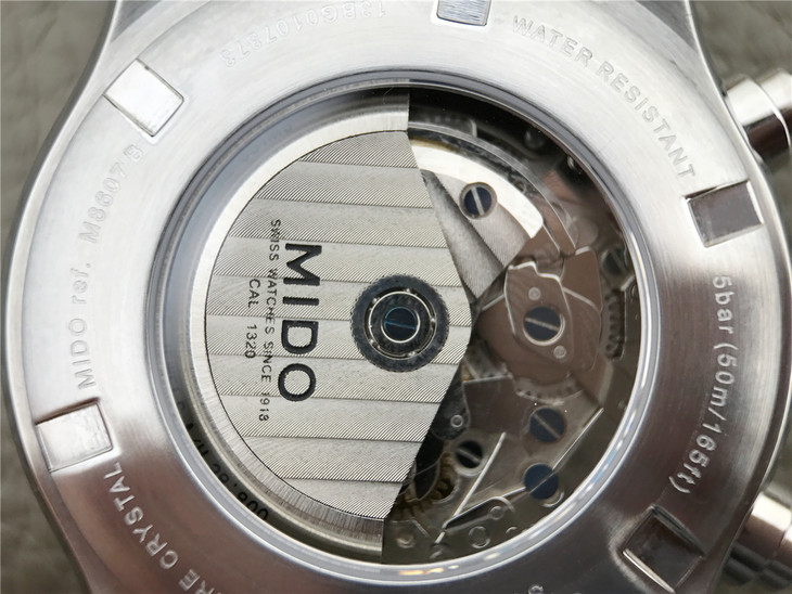 美度（Mido）指挥官M016.414多功能计时自动机械一比一精仿手表