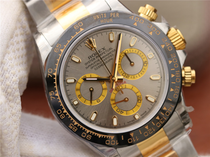 JH劳力士V7版宇宙计时全金迪通拿116508一比一复刻手表