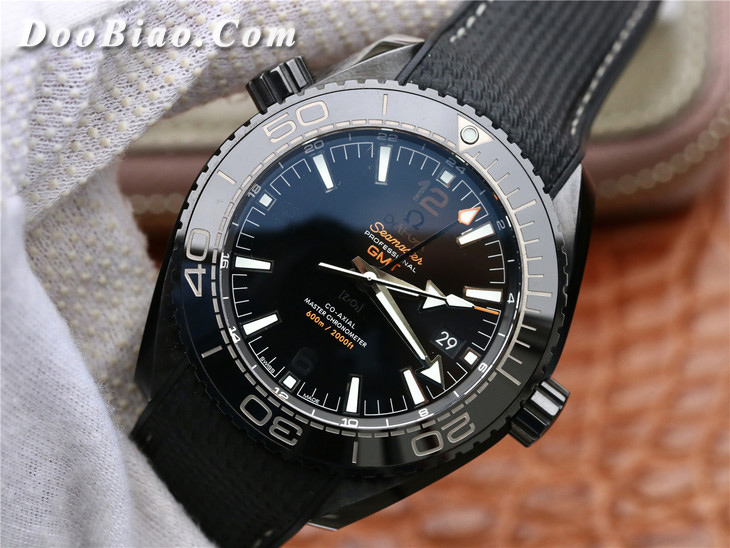 VS厂欧米茄海洋宇宙600米系列全黑陶瓷215.92.46.22.01.001精仿手表